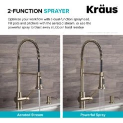 Britt Single-Handle Pull Down Sprayer Kitchen Faucet In Brushed Gold -Household Items 43b8482fa47e51621e3b628fcaf67947 1800x1800
