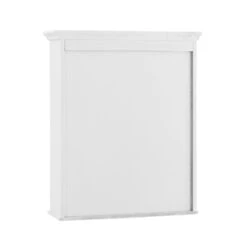 Ashburn 23 In. W X 28 In. H X 8 In. D Framed Surface-Mount Bathroom Medicine Cabinet In White -Household Items 43c11097e9c0db27a949144761293d2e 1800x1800