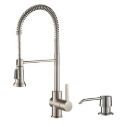 Britt Single-Handle Pull Down Sprayer Kitchen Faucet In Brushed Gold -Household Items 4448df8fdd98dfb41468566b15951cf8 b62bc06e 490c 42c1 b5b7 23db52b6bbd7 1800x1800
