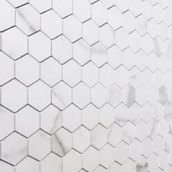 Bond Tile Easy Luxe Hex Calacatta 11.61 In. X 11.81 In. SPC Peel And Stick Tile (0.95 Sq. Ft. / Sheet) -Household Items 4660695a 4976 4f13 9a41 cf3cea90e6c1.2299d491d2e6ae00d8219f0cf3da55ad 1800x1800