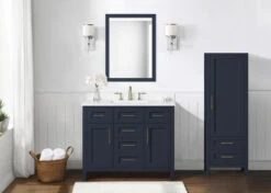 Ove Decors Michigan 20''W X 14.50"D X 60"H Midnight Blue Linen Cabinet -Household Items 4838089 P ALT5 1800x1800