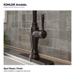 Arsdale Single-Handle Standard Kitchen Faucet With Swing Spout And Sidespray In Oil-Rubbed Bronze -Household Items 4a6c604ad3783ee15b0c5fae0347f358 1800x1800