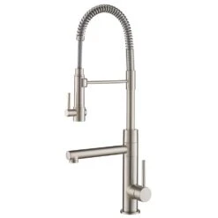Artec Pro Single-Handle Pull-Down Sprayer Kitchen Faucet And Pot Filler In Brushed Gold -Household Items 4ac5088f0de9a152b5e428064b7de83f 1800x1800