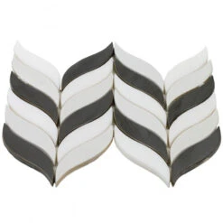 Divine Sprig Gunmetal 11.75 In. X 10.5 In. Marble And Ceramic Mosaic Tile (0.86 Sq. Ft.) -Household Items 4ea23a7e d3d8 4b05 847e f1dd9c848e22.bbacbf3a1c09ad5ad94d9c020ef10021 1800x1800