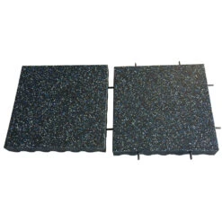 Rubber-Cal "Eco-Safety" Interlocking Playground Tiles - 3 X 19.5 X 19.5 Inch - One Tile - 2.77 Square Feet - Blue/White Speckled -Household Items 4ed570ad dbfc 4da7 811f e2363e328bae.e45d4e94bb628e3a93399ad9b116639b 1800x1800