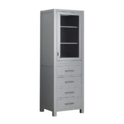 Avanity Modero 24"W X 20"D X 71"H Chilled Gray Linen Cabinet -Household Items 5 11 21 MODERO LT24 CG 1 fce9205f 6df0 4cc2 be7a 3afa58ff19eb 1800x1800