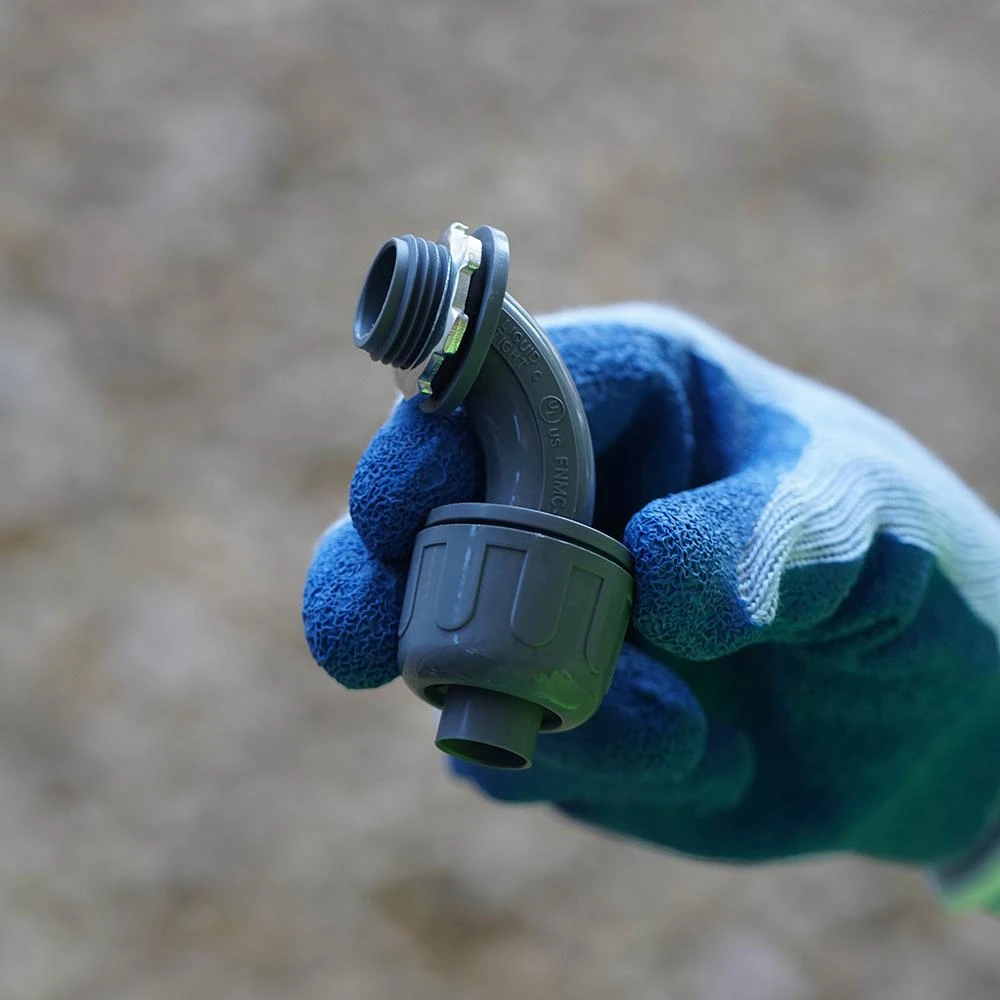 1/2 In. Liquidtight NM 90-Degree PVC Conduit Fitting Connector (5-Pack) 5 1/2 In. Liquidtight NM 90-Degree PVC Conduit Fitting Connector (5-Pack) - Image 5