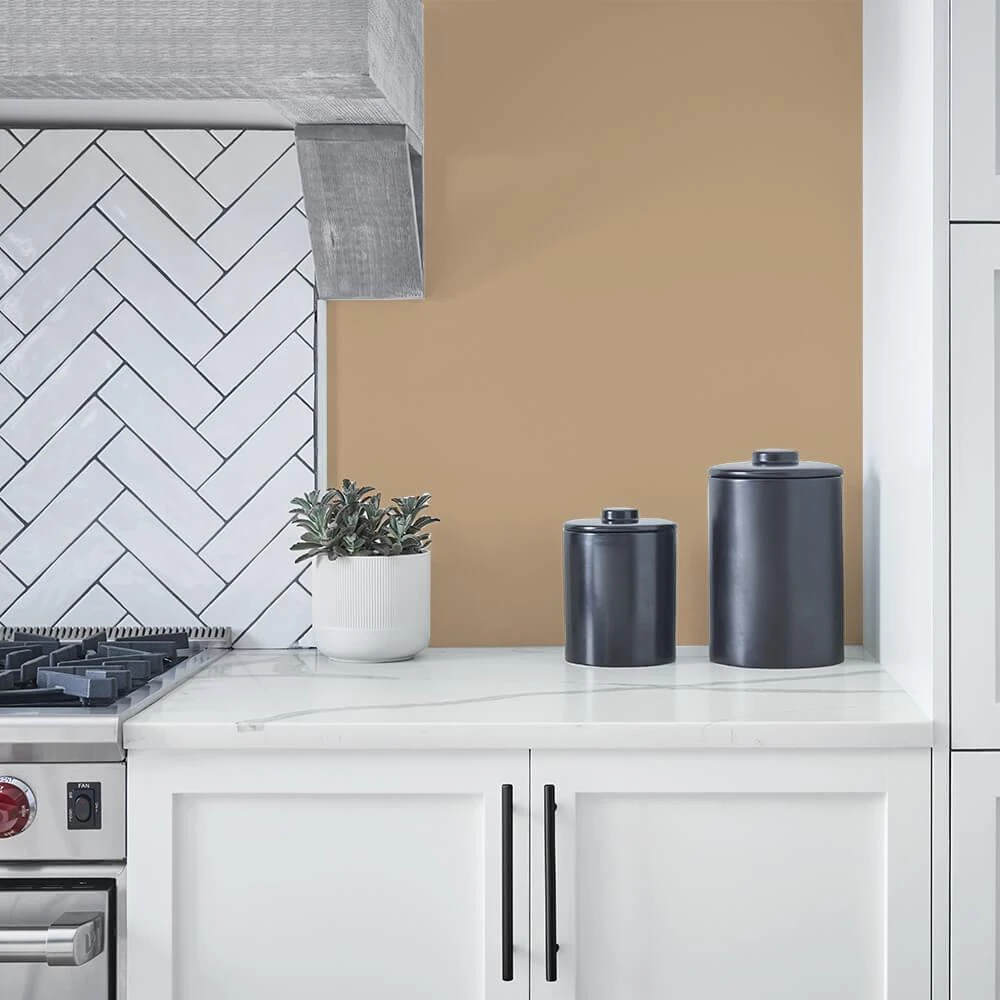 ColorPlace ULTRA Interior Paint & Primer, Warm Caramel, Semi-Gloss, 1 Gallon 9 ColorPlace ULTRA Interior Paint & Primer, Warm Caramel, Semi-Gloss, 1 Gallon - Image 9