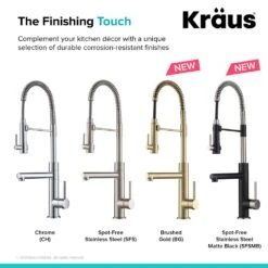 Artec Pro Single-Handle Pull-Down Sprayer Kitchen Faucet And Pot Filler In Brushed Gold -Household Items 54e5745c7b905d278a5e8d72051ca20e 1800x1800