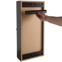 Delridge 13 In. W X 30 In. H Surface-Mount Modular Wall Hutch In Chocolate -Household Items 5b9d68f3a1edb8ec458a45de49f11581 1800x1800