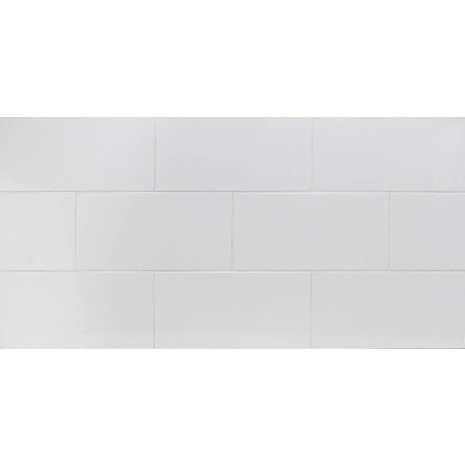 Bond Tile Core White 8 In. X 16 In. Polished Ceramic Wall Tile (25 Pieces 21.52 Sq. Ft. / Box) 3 Bond Tile Core White 8 In. X 16 In. Polished Ceramic Wall Tile (25 Pieces 21.52 Sq. Ft. / Box) - Image 3