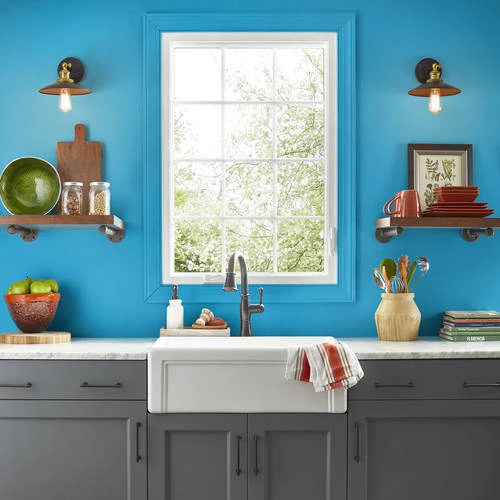 Hero Blue, KILZ Complete Coat Interior/Exterior Paint & Primer In One, #RD280-02 6 Hero Blue, KILZ Complete Coat Interior/Exterior Paint & Primer In One, #RD280-02 - Image 6