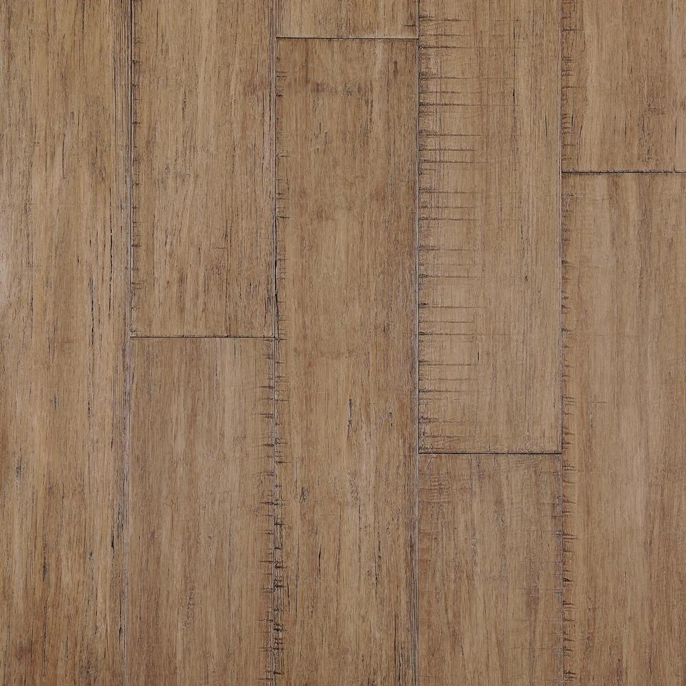 Home Decorators Collection Hand Scraped Strand Woven Hazelnut 3/8 In. T X 5.20 In. W X 36.02 In. L Click Lock Bamboo Flooring (26.00 Sq. Ft./ Case) 1 Home Decorators Collection Hand Scraped Strand Woven Hazelnut 3/8 In. T X 5.20 In. W X 36.02 In. L Click Lock Bamboo Flooring (26.00 Sq. Ft./ Case)
