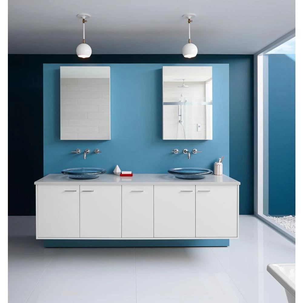 Verdera 24 In. W X 30 In. H Recessed Medicine Cabinet In Anodized Aluminum 11 Verdera 24 In. W X 30 In. H Recessed Medicine Cabinet In Anodized Aluminum - Image 11