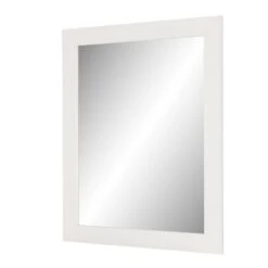25.67 In. W X 31.38 In. H Framed Wall Mirror In White -Household Items 672be1d256360b5501d72dad55c045fe 1800x1800