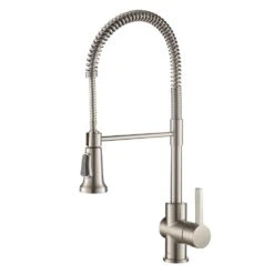 Britt Single-Handle Pull Down Sprayer Kitchen Faucet In Brushed Gold -Household Items 67778c506b3b6fd2efe23a8638a95aba 3e0ad717 5202 4197 b9c1 b02f53e199be 1800x1800