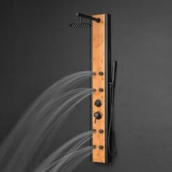 57 In. 8-Jet Multifunction Shower Panel System With Adjustable Rainfall Shower Head And Handheld Shower Head 13 57 In. 8-Jet Multifunction Shower Panel System With Adjustable Rainfall Shower Head And Handheld Shower Head -Household Items 6a67beb9839c9aeefa35c944cc7945e9 1800x1800