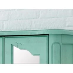 23.82 In. W X 22.28 In. H Framed Rectangular Beveled Edge Bathroom Vanity Mirror In Blue 8 23.82 In. W X 22.28 In. H Framed Rectangular Beveled Edge Bathroom Vanity Mirror In Blue -Household Items 6a9d35b49aa645c50ed1d421dcae36cd 1800x1800