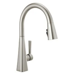 Lenta Single-Handle Pull-Down Sprayer Kitchen Faucet With ShieldSpray Technology SpotShield Stainless -Household Items 7193815a917e04ecdbb5d5679460762f 1800x1800