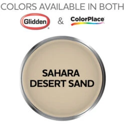 ColorPlace Pre Mixed Ready To Use, Interior Paint, Sahara Desert Sand, Satin Finish, 1 Gallon -Household Items 72e41345 5e01 406c 84b4 4a664e0ed43e 1.0eb7ddeebd6ee162ca1c5a5a70678760 1800x1800
