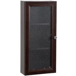 Delridge 13 In. W X 30 In. H Surface-Mount Modular Wall Hutch In Chocolate -Household Items 72ec15a313834d98c7f26575aee21ddf 1800x1800