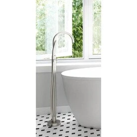 Valspar Jacuzzi PRIMO 1-Handle Freestanding Bathtub Faucet With Hand Shower (Valve Included) 1 Valspar Jacuzzi PRIMO 1-Handle Freestanding Bathtub Faucet With Hand Shower (Valve Included)