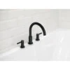 Valspar Jacuzzi Duncan 2-Handle Deck Mount Roman Bathtub Faucet (Valve Included)