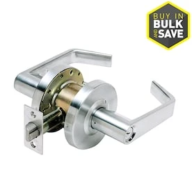 Tell Manufacturing LC2600 Standard Duty Cortland Satin Chrome Reversible Keyed Entry Door Handle 1 Tell Manufacturing LC2600 Standard Duty Cortland Satin Chrome Reversible Keyed Entry Door Handle