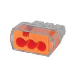 IDEAL In-Sure Push-In 100-Pack Orange Push-In Wire Connectors