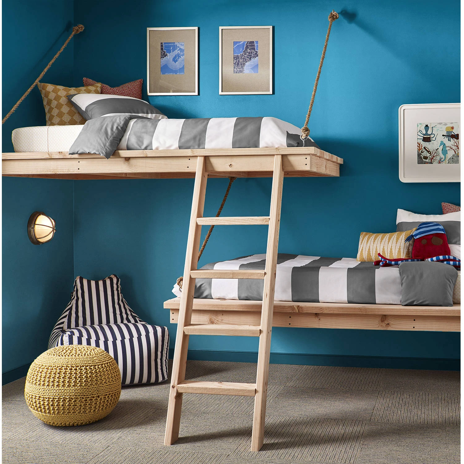 Hero Blue, KILZ Complete Coat Interior/Exterior Paint & Primer In One, #RD280-02 4 Hero Blue, KILZ Complete Coat Interior/Exterior Paint & Primer In One, #RD280-02 - Image 4