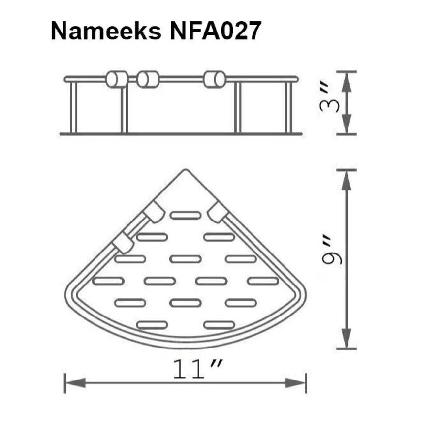 Nameeks Chrome Stainless Steel Bathtub Caddy 4 Nameeks Chrome Stainless Steel Bathtub Caddy - Image 4