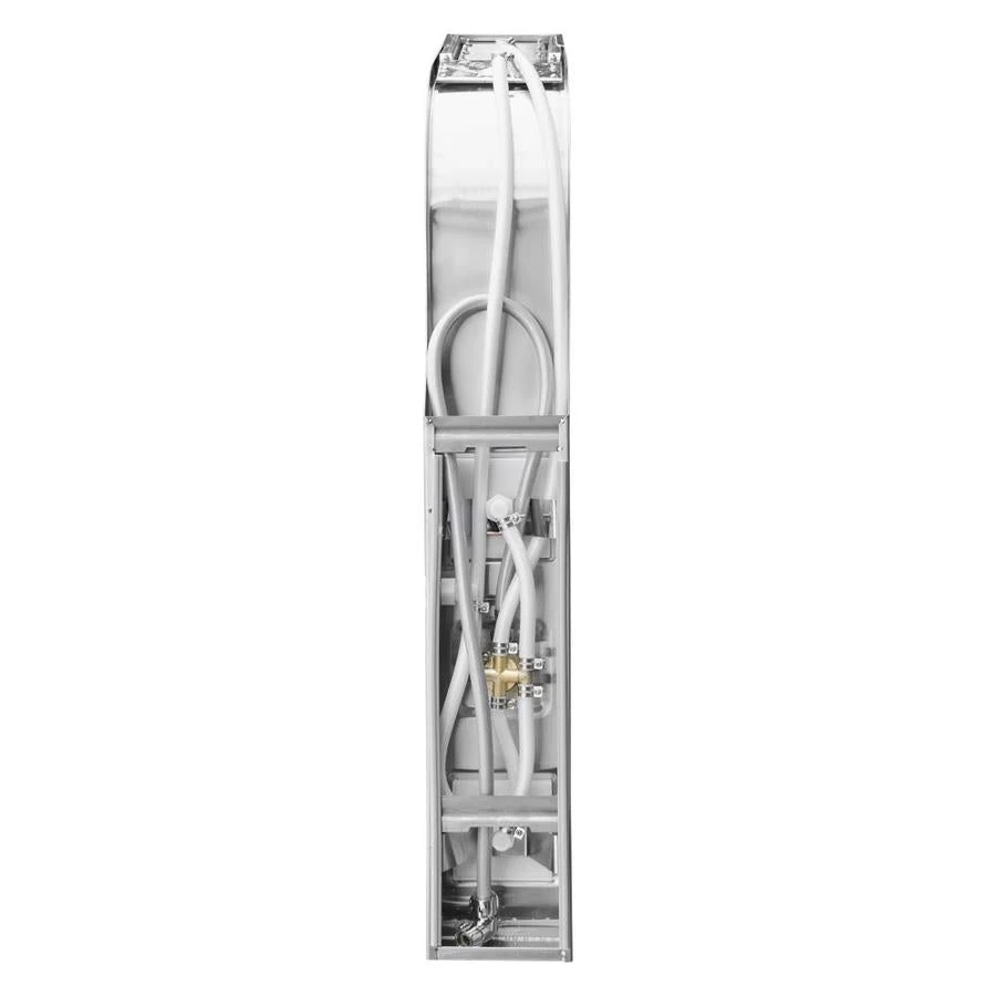 AKDY 39-in Brush Stainless Steel 2-Spray Shower Panel System (Valve Included) 10 AKDY 39-in Brush Stainless Steel 2-Spray Shower Panel System (Valve Included) - Image 10