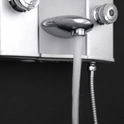 AKDY 51-in Aluminum 8-Spray Shower Panel System (Valve Included) -Household Items 810764026020 10485836 1800x1800