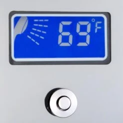 AKDY 52-in Mirror Tempered Glass 8-Spray Shower Panel System (Valve Included) -Household Items 810764028628 10507051 1800x1800