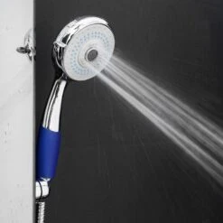 AKDY 52-in Mirror Tempered Glass 8-Spray Shower Panel System (Valve Included) -Household Items 810764028628 10507054 1800x1800