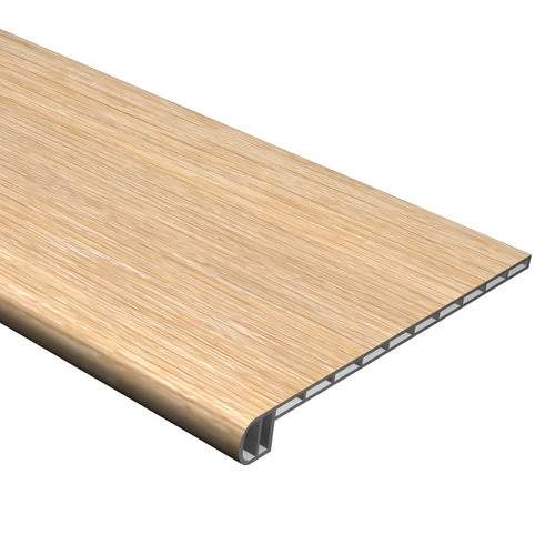 Cali Bamboo Vinyl Pro 11.5-in X 48.03-in Natural Elm Prefinished Stair Tread 1 Cali Bamboo Vinyl Pro 11.5-in X 48.03-in Natural Elm Prefinished Stair Tread