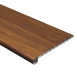 Cali Bamboo Vinyl Pro 11.5-in X 48.03-in Java Prefinished Stair Tread