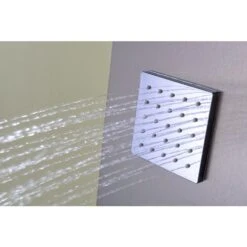 ANZZI Niagara Brushed Steel 2-Spray Shower Panel System (Valve Included) 16 ANZZI Niagara Brushed Steel 2-Spray Shower Panel System (Valve Included) -Household Items 848308091944 09064373 1800x1800