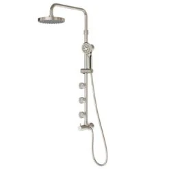 PULSE Retro Fit Brushed-Nickel 3-Spray Shower Bar System -Household Items 852026008184xl 1800x1800
