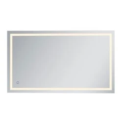 Timeless Home 36 In. H X 72 In. W Single Contemporary Rectangular Aluminum Lighted LED Mirror In Silver(Color Changing) -Household Items 85e7b61481e03d2cbf2dd162a5d3d73e 1800x1800