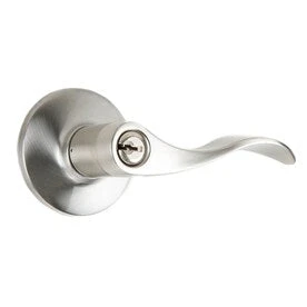 Gatehouse Olivia Satin Nickel Universal Keyed Entry Door Handle 1 Gatehouse Olivia Satin Nickel Universal Keyed Entry Door Handle