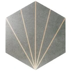 Bond Tile Arbor Hex Graphite Beams 12.5" Matte Porcelain Floor And Wall Tile (11 Pieces 10.51 Sq. Ft. / Case) -Household Items 8841ad52 19fd 4eca ac20 33db7d890444.3e12247ab13fe8417e17fd26bc2ff232 1800x1800