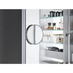 KOHLER Verdera 20-in X 30-in Rectangle Surface/Recessed Mirrored Medicine Cabinet With Outlet And Lights 22 KOHLER Verdera 20-in X 30-in Rectangle Surface/Recessed Mirrored Medicine Cabinet With Outlet And Lights -Household Items 885612733603 10711606 1800x1800