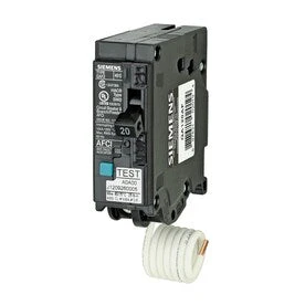 Siemens QP 20-Amp 1-Pole Combination Arc Fault Circuit Breaker 1 Siemens QP 20-Amp 1-Pole Combination Arc Fault Circuit Breaker