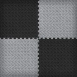 Norsk Black 24 In. X 24 In. EVA Foam Solid Color Diamond Plate Interlocking Tile (36-Tile) -Household Items 8987628e 9cff 48a1 a09a 6bad267d9ce1 2.61f58649b24585b0dd7970da2ff3d136 1800x1800