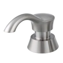 DeLuca Single-Handle Pull-Down Sprayer Kitchen Faucet With ShieldSpray Technology And Soap Dispenser In Stainless 21 DeLuca Single-Handle Pull-Down Sprayer Kitchen Faucet With ShieldSpray Technology And Soap Dispenser In Stainless -Household Items 8ad8c6d1db33e37d0479cf24dd1b4b75 1800x1800