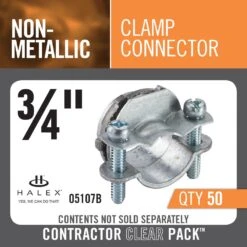 3/4 In. Non-Metallic (NM) Clamp Connectors (50-Pack) 8 3/4 In. Non-Metallic (NM) Clamp Connectors (50-Pack) -Household Items 8e6cb8a580c2850c35400adac609f716 1800x1800