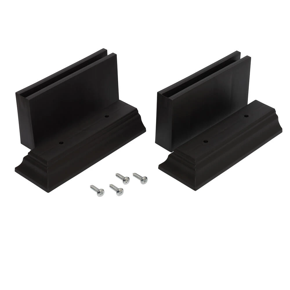 Zenna Home® Espresso Over-the-Toilet Storage Shelf Leg Extension Kit 1 Zenna Home® Espresso Over-the-Toilet Storage Shelf Leg Extension Kit