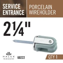 2-1/4 In. Service Entrance (SE) Porcelain Wire Holder -Household Items 9337f25b0df06bf97ba644e7c91eb69e 1800x1800