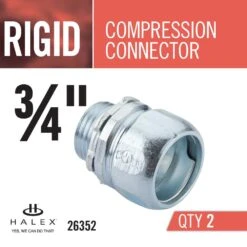3/4 In. Rigid Threadless Compression Conduit Connectors (2-Pack) -Household Items 94ae8c41aac885feb8be40ef563ba050 1800x1800